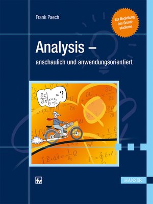 cover image of Analysis--anschaulich und anwendungsorientiert